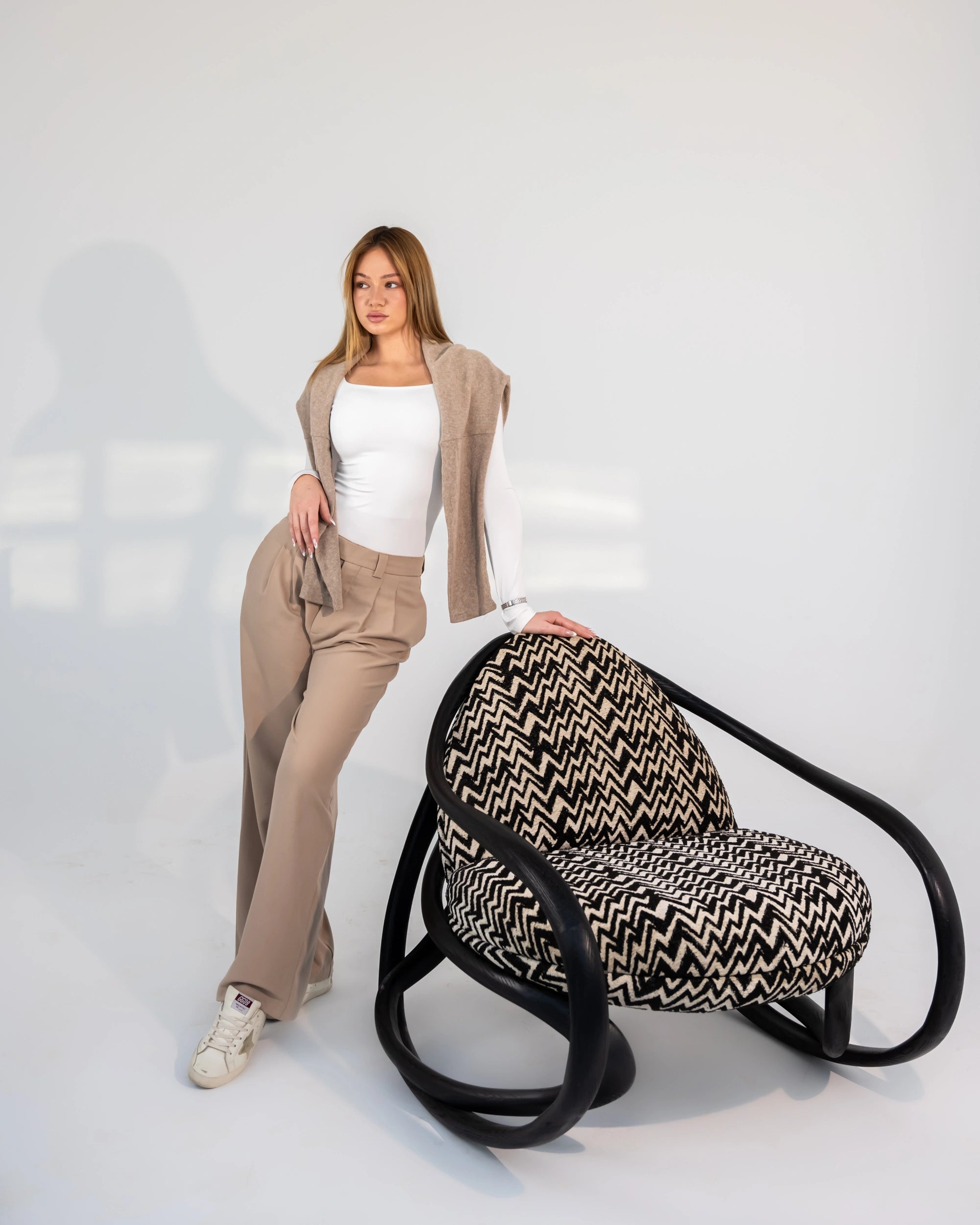 Modern Loop Accent Chair