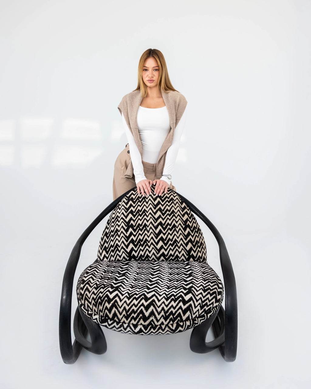 Modern Loop Accent Chair