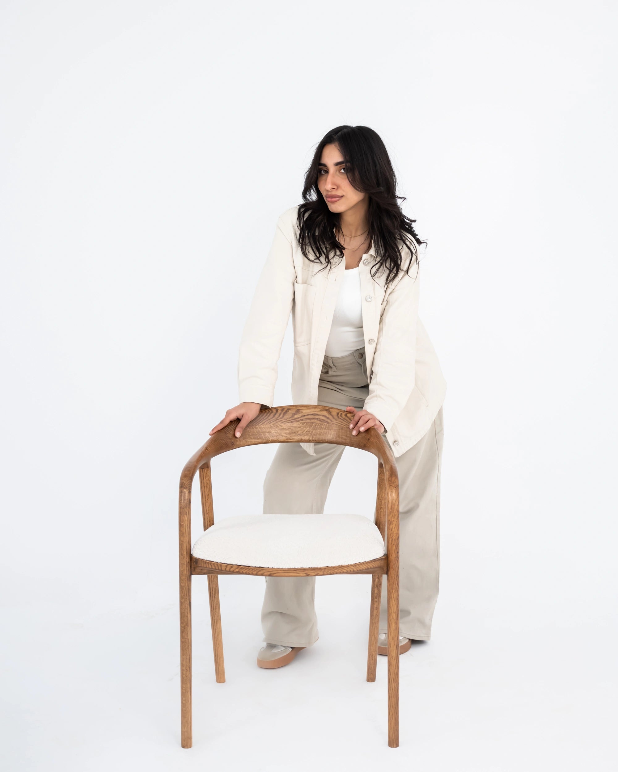 Arch Massive Oak Chair