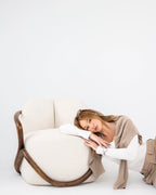 Curve Massive Oak Chair