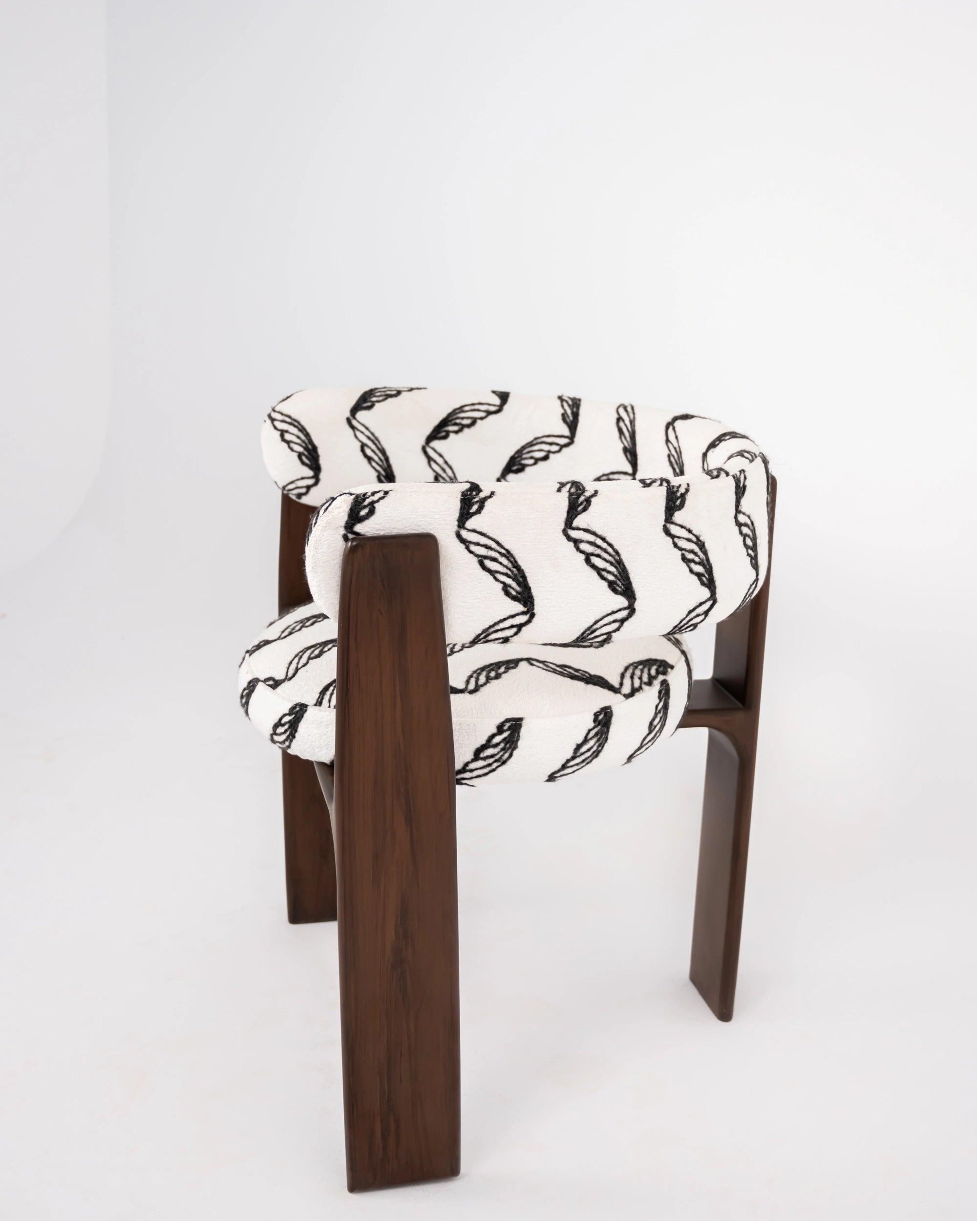 Luna Solid Beech Accent Chair