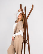 Nordic Solid Oak Coat Stand