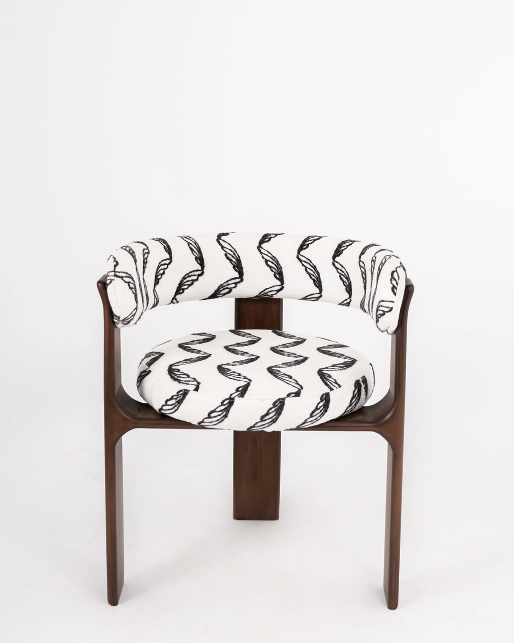 Luna Solid Beech Accent Chair