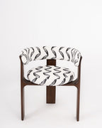 Luna Solid Beech Accent Chair