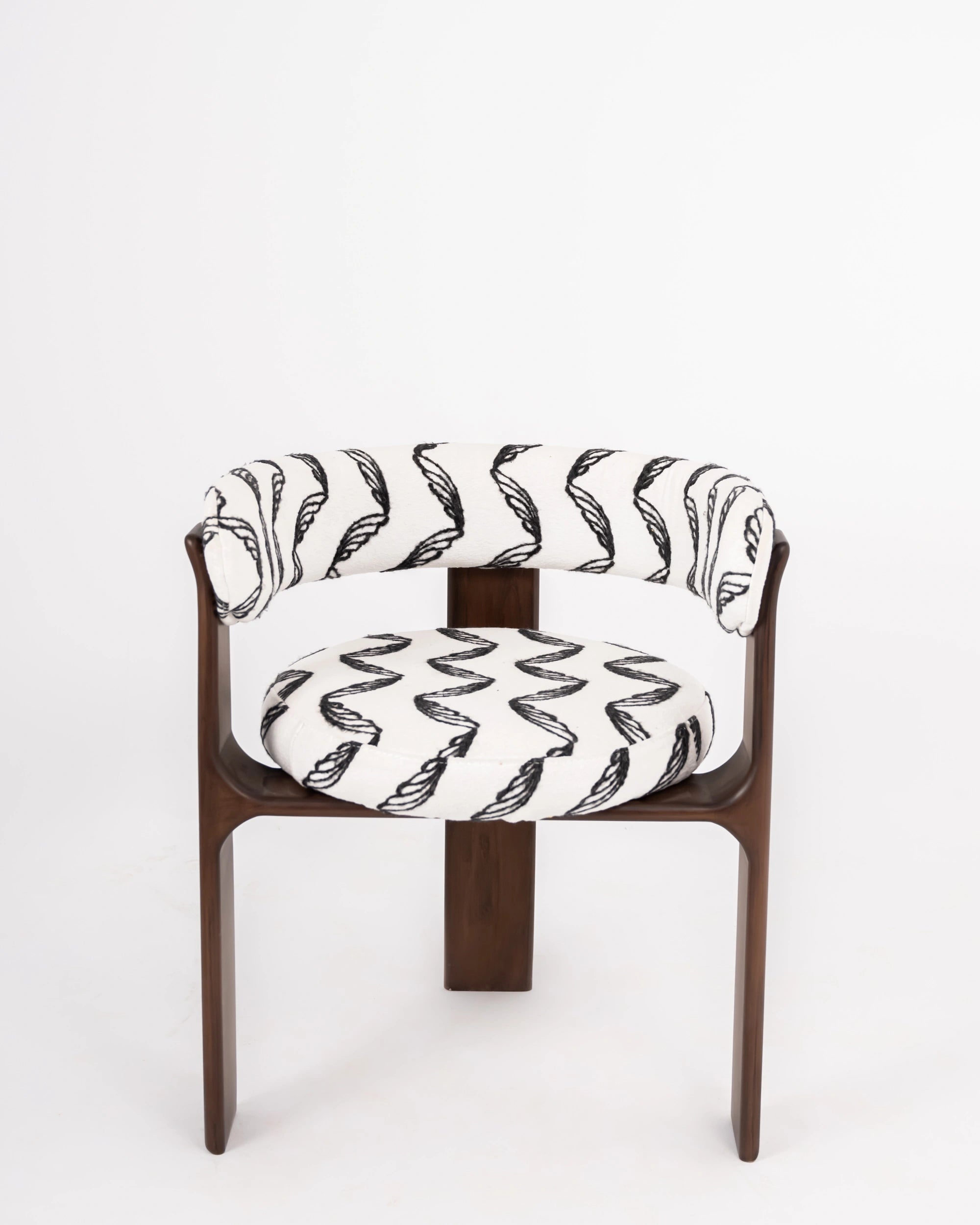 Luna Solid Beech Accent Chair